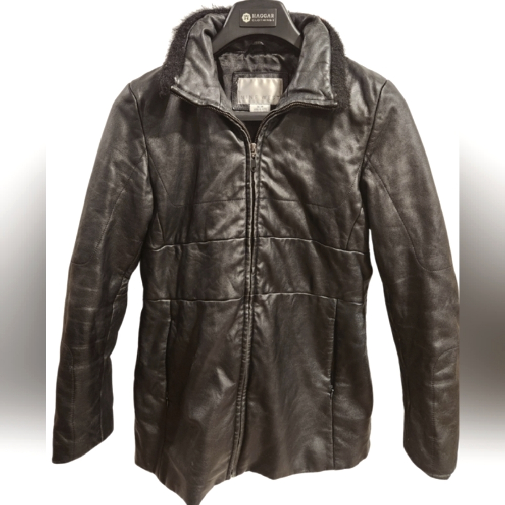 [Rare] Women's Nine West Genuine Leather Jacket